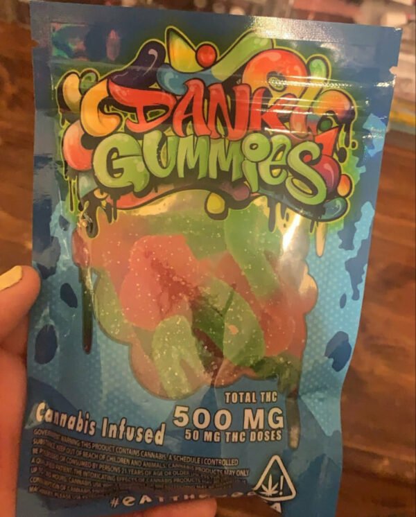 Dank Gummies THC Infused 500mg